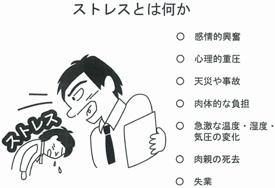 慢性的なストレスの例